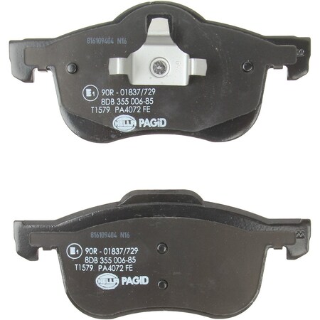 Pagid Brakes Disc Brake Pad, 355006851 355006851